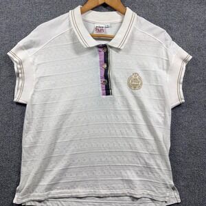 Vintage Prince Top Womens Medium Tennis Polo Made in USA